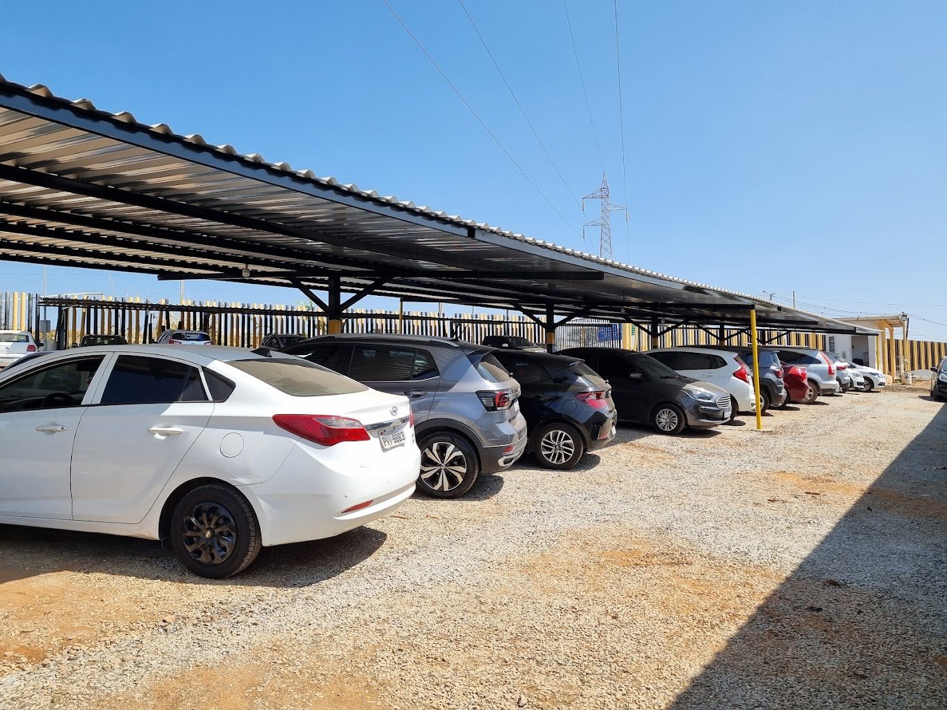 Imagem do estacionamento